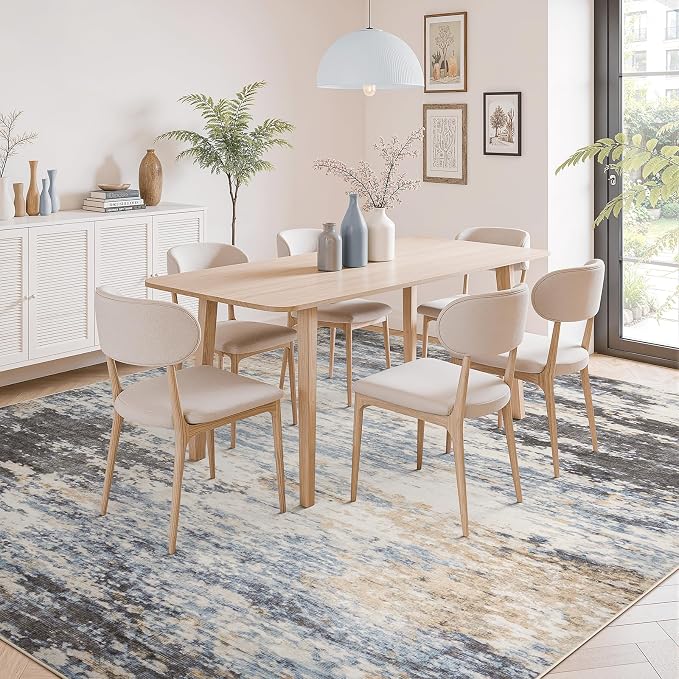 Lofus 9x12 Area Rug for Living Room, Abstract Large Rugs - Image 3