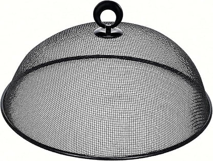 8 Pack Metal Mesh Screen Food Covers, 2 Large and 6 Small Sets, Reusable Metal - Image 8