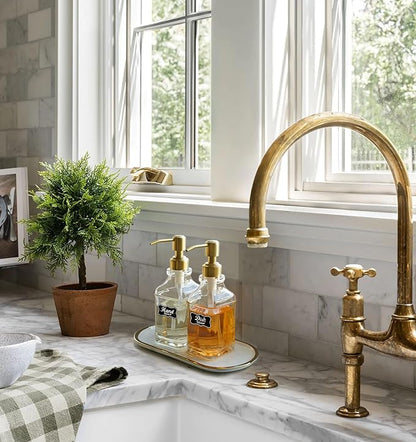 JASAI Antique Square Glass Soap Dispenser - Image 4