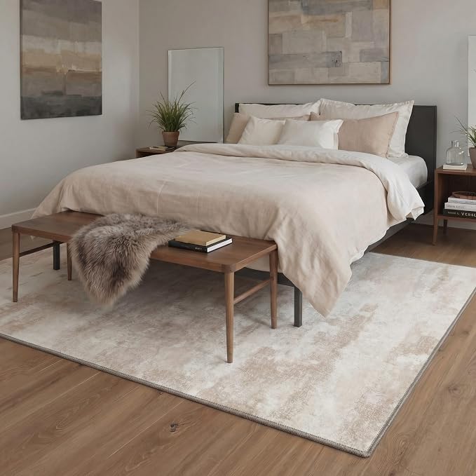 BEIMO Area Rugs 10x14 for Living Room Bedroom, Modern Abstract Machine Washable - Image 2