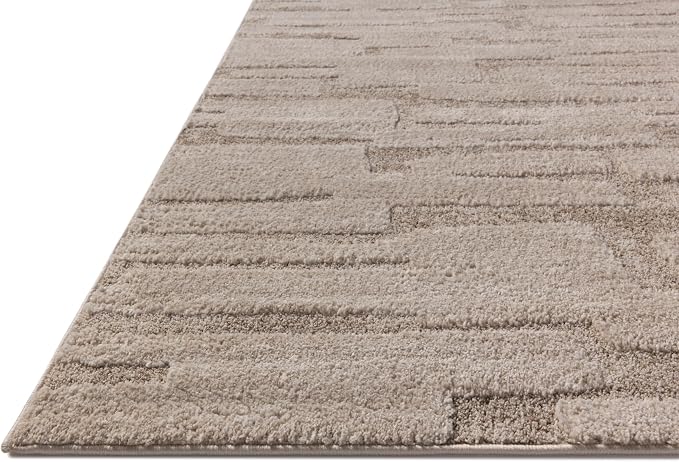 Loloi Amber Lewis Monty Collection MOT-04 Taupe/Beige 11'-6" x 15', .50" Pile - Image 5