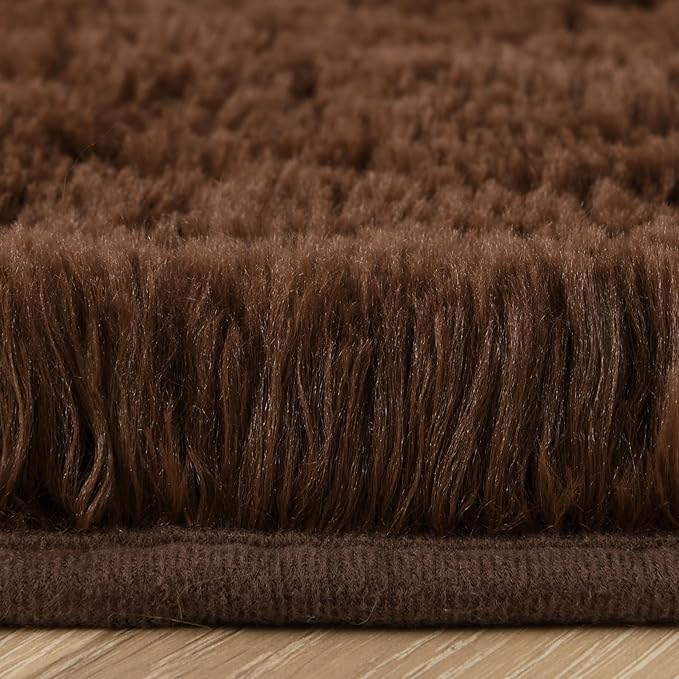 Chicrug Soft Runner Rug for Bedroom Living Room Plush Fluffy Rug 2x8 Feet - Image 8