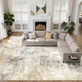 10x13 Area Rug Living Room: Washable Large Abstract Modern Soft Rugs Stain by LOONGRUG