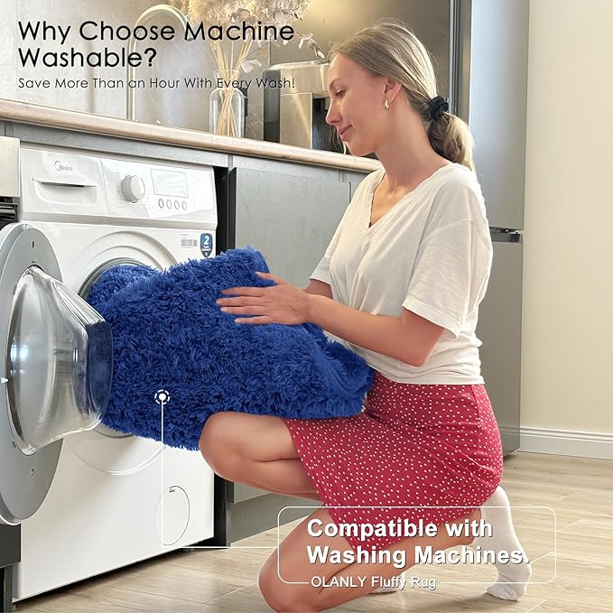 OLANLY 2x5 Machine Washable Runner Rugs - Image 2