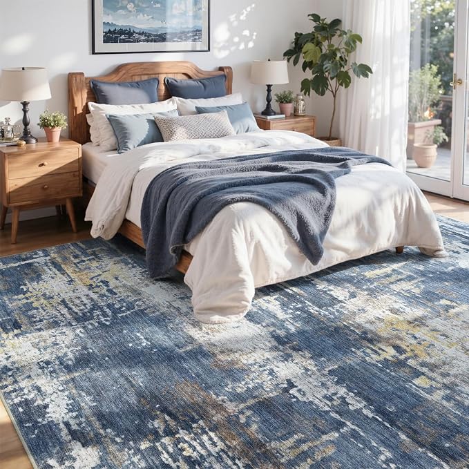 6x9 Ft Large Area Rugs for Living Room, Soft Non-Slip Washable Rugs Modern - Image 4