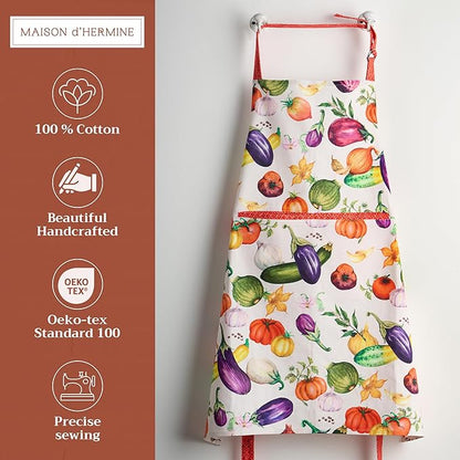 Maison d' Hermine 100% Cotton Apron - Image 2