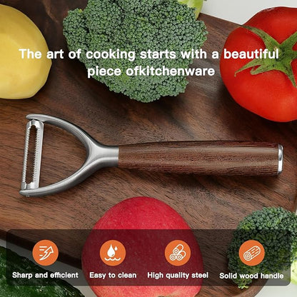 Serrated Blade Premium Y Type 304 Stainless Steel Multifunctional Kitchen - Image 5