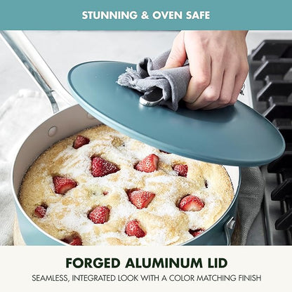 GreenPan Nova 10” Frying Pan Skillet and 4.37QT Sauté Pan - Image 7