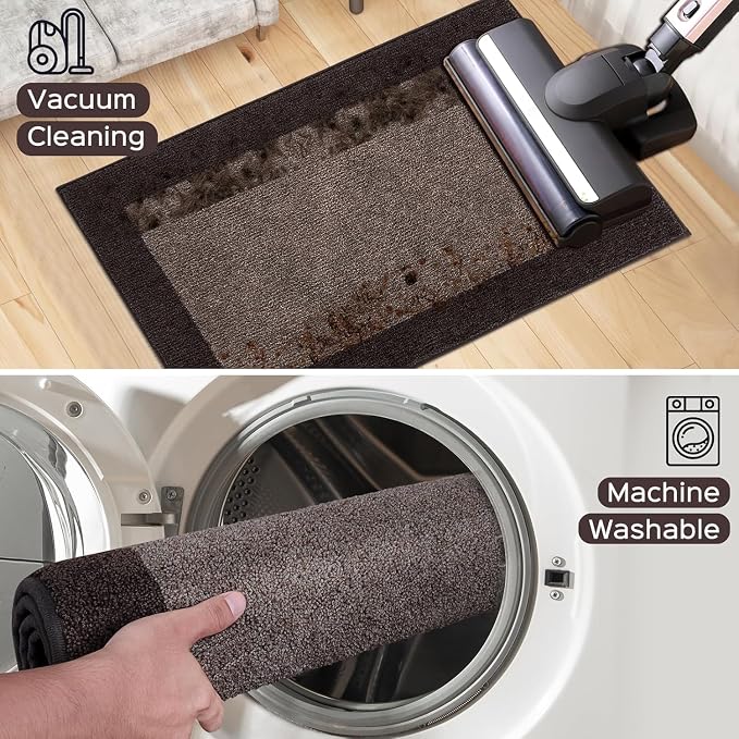 Washable Area Rug 36" x 36", Non Slip Kitchen Rug - Image 6