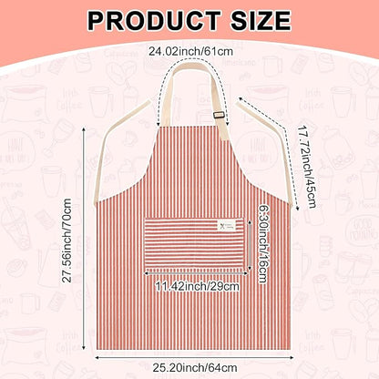 Janmercy 24 Pcs Aprons for Women Men - Image 2