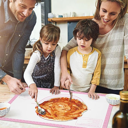 Non-stick Silicone Pastry Mat, Silicone Baking Mat - Image 7