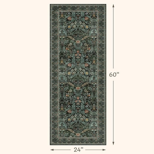 2x5 Runner Rug Non Slip Washable - Image 2