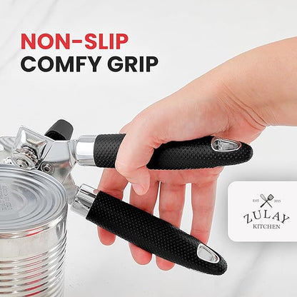 Zulay Kitchen Can Opener with Large Bottle Opener - Image 5