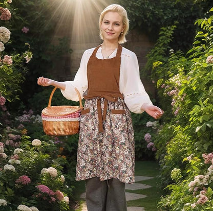 Cute Floral Aprons for Women - Image 2