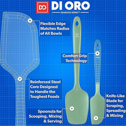 DI ORO Silicone Spatula Set - Image 4