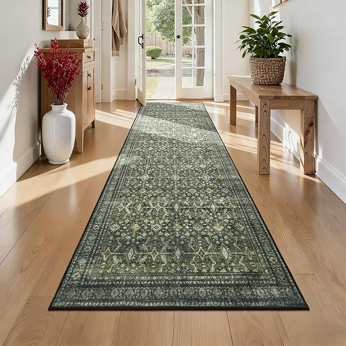 Lofus 2'6"x12' Area Rug for Hallways, Low Pile Soft Carpet Runner for Kitchen by Lofus