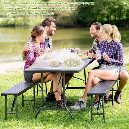 7 Pack Food Covers for Outside Mesh, Food Nets for Outdoors Large Food Covers - Image 7