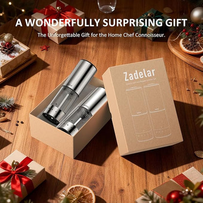 Rechargeable Electric salt and pepper grinder set - Image 6