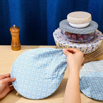 10 Pack Cloth Bowl Covers for Bread Rising - Image 7