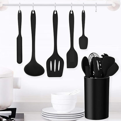 LIANYU 14 Pcs Silicone Kitchen Utensils Set - Image 7
