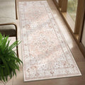 CAPALOCA Machine Washable Rugs Nursery Rug 2x6 Cute Girl Non Slip Low Pile by CAPALOCA
