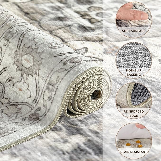 10x14 Washable Area Rug - Image 3