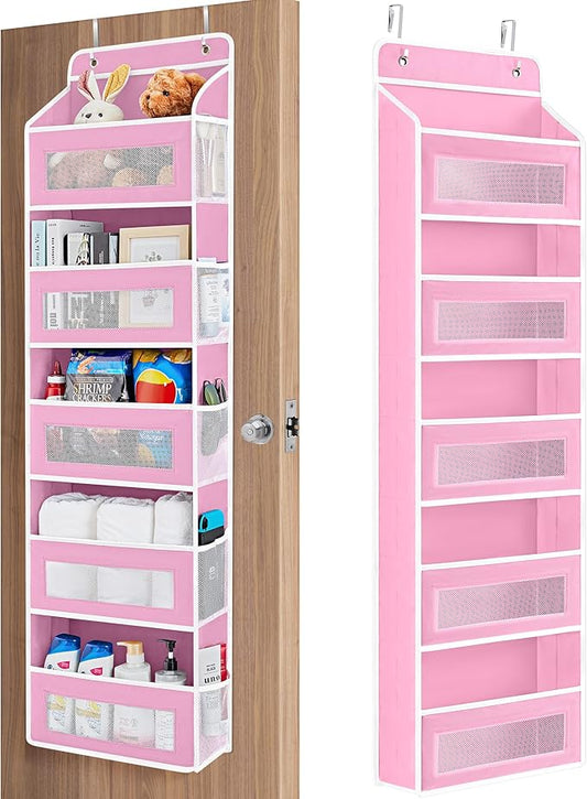 JARLINK Over The Door Organizer Storage, 5 Shelf Hanging Door Organizer by JARLINK