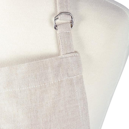 DII 100% Cotton Solid Chambray Kitchen Set, Chef Apron, 1 Piece - Image 5