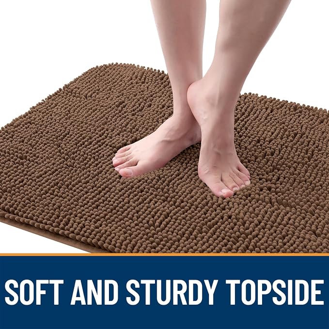 OLANLY Dog Door Mat for Muddy Paws 47x17, Absorbs Moisture and Dirt, Absorbent - Image 4