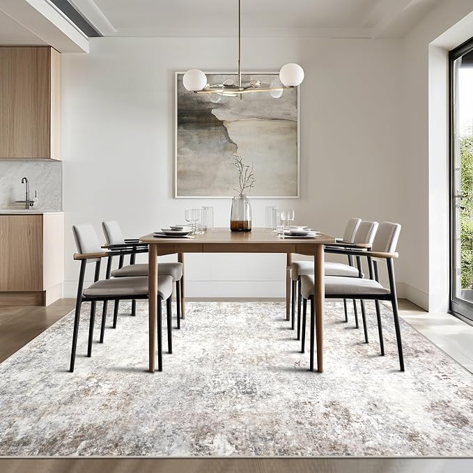 Srugn Washable Rugs 8x10 Area Rugs - Image 8