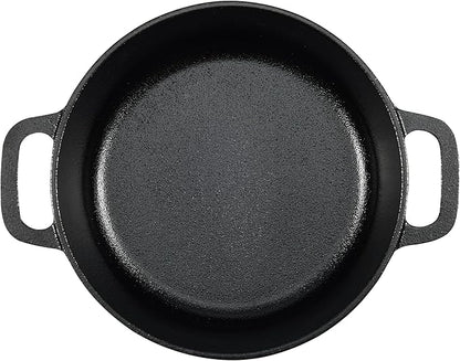Amazon Basics Pre-Seasoned Cast Iron Mini Dutch Oven Pot - Image 3