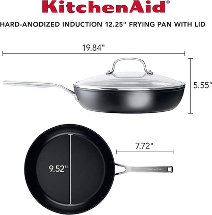 KitchenAid Hard Anodized Induction Nonstick Fry Pan/Skillet - Image 2