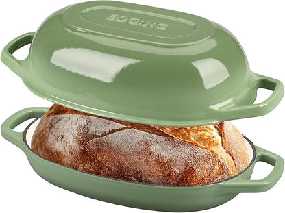 EDGING CASTING Enameled Cast Iron Oval Dutch Oven Pot - Image 3