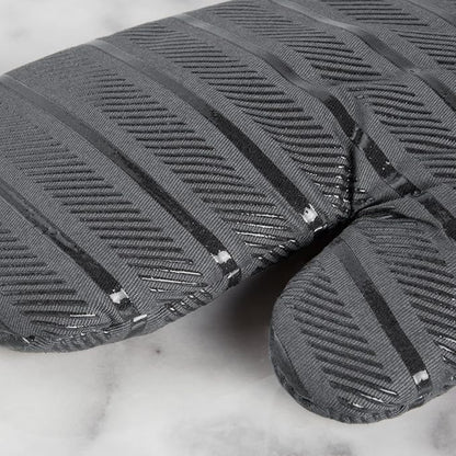 KitchenAid Albany Oven Mitt 2-Pack Set, Charcoal Grey - Image 4