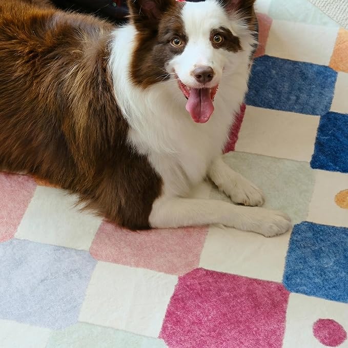 jinchan Macy 8x10 Kids Area Rug - Image 5