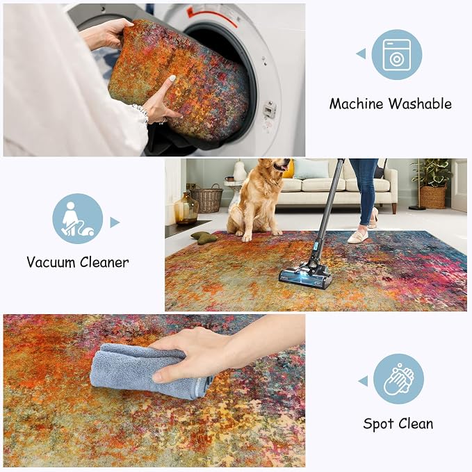 Lahome Modern Abstract Runner Rugs - Image 4
