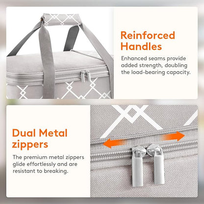 Lifewit Insulated Double Decker Casserole Carrier, Expandable Lasagna Lugger - Image 7