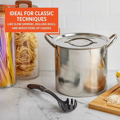 IMUSA 12 Quart Stainless Steel Stock Pot - Image 6