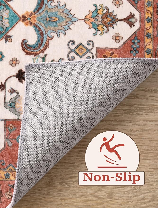 SERISSA Boho Washable Runner Rug - Image 3