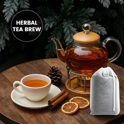 Cold Brew Bags, 4 * 6 Inch Fine Mesh Drawstring Pouches, Fits Mason Jars & - Image 8