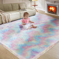 Ultra Soft Rug for Living Room, 5X8 Fluffy Shag Area Rug for Bedroom, Modern by Fairblink