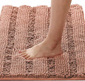 H.VERSAILTEX Bath Rugs for Bathroom Non Slip Bath Mats Extra Thick Chenille by HVERSAILTEX