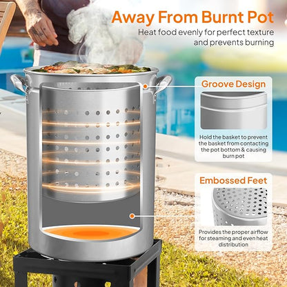 Bonnlo 44QT Turkey Fryer Pot - Image 4