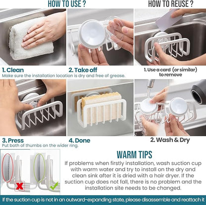 TAILI Sponge Holder for Kitchen Sink - Image 6