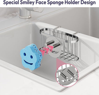SWTYMIKI Sponge Holder for Kitchen Sink - Image 3