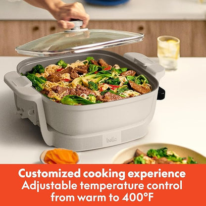 bella Make & Take Electric Skillet, Fits-anywhere™ kitchenware, EverGood™ - Image 5