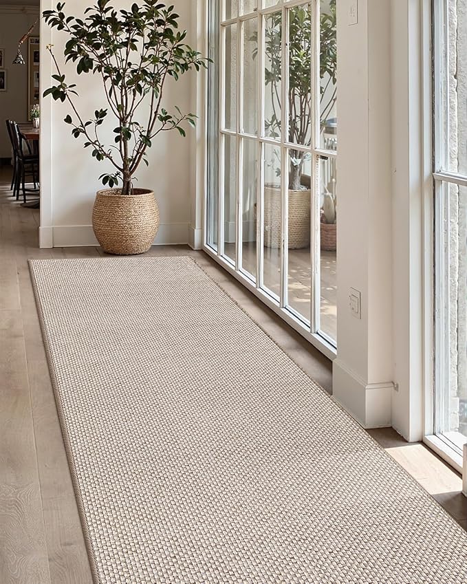 Color&Geometry Door Mat 2'4"x10' Runner Rug - Image 7