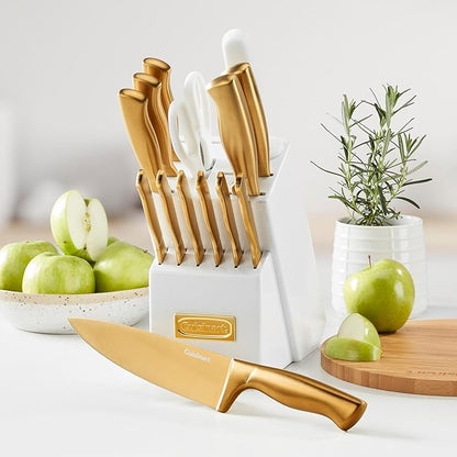 Cuisinart Professional Block Knife Set, Lightweight, Stainless Steel, Durable & - Image 3