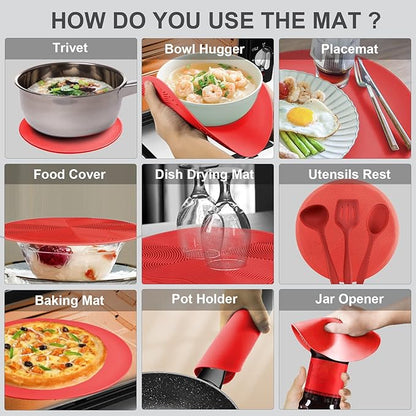 2 in 1, Aidacom Microwave Splatter Cover - Image 3