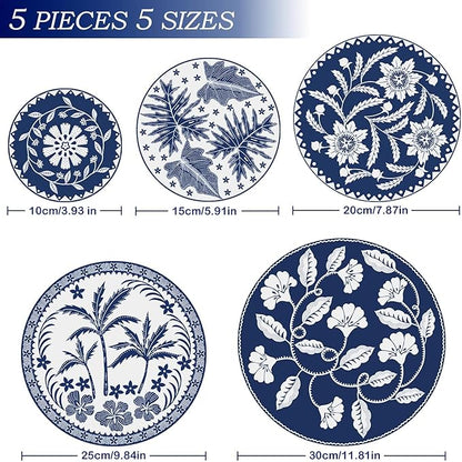 5 Pieces Bowl Covers Reusable, 5 Size Elastic Cloth Bowl Covers - Image 2